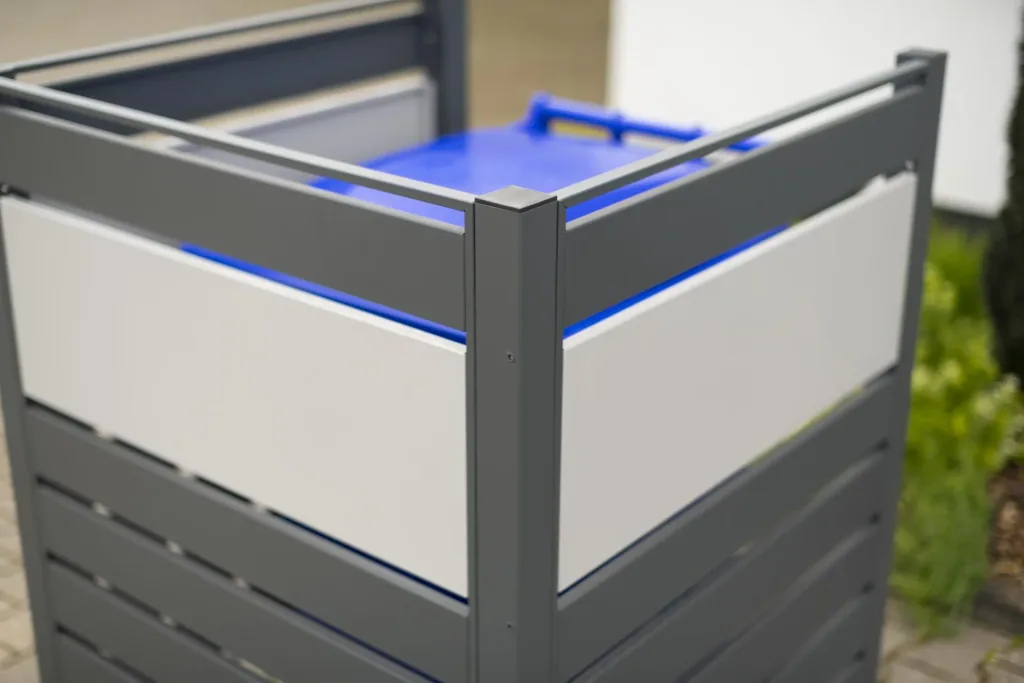 Mülltonnenverkleidung Planum 1er Box, 120 cm, anthrazit