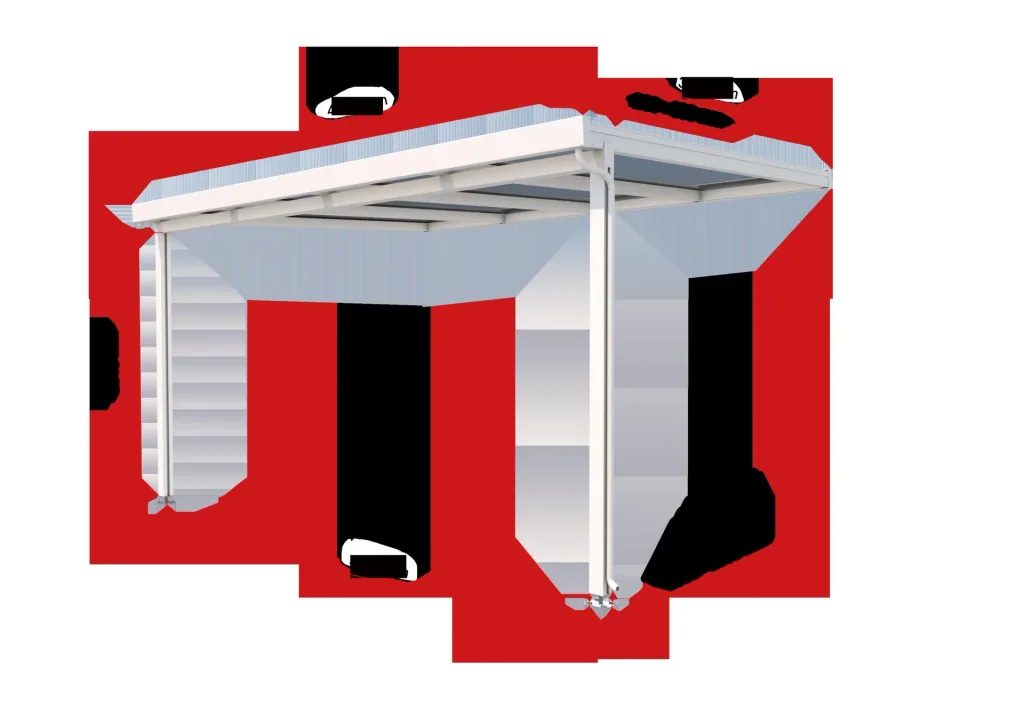 Terrassendach Premium, anthrazit, 4102 x 3060 mm - 10mm Verbundsicherheitsglas (VSG)