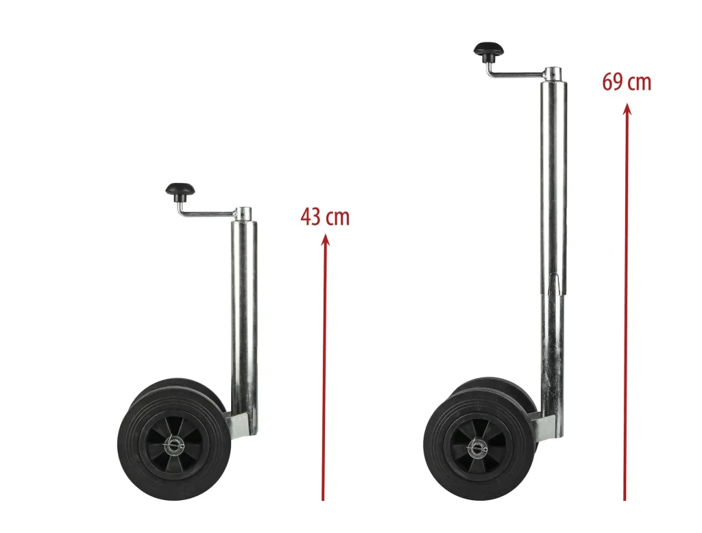 Doppelstützrad, Stützlast 150 kg