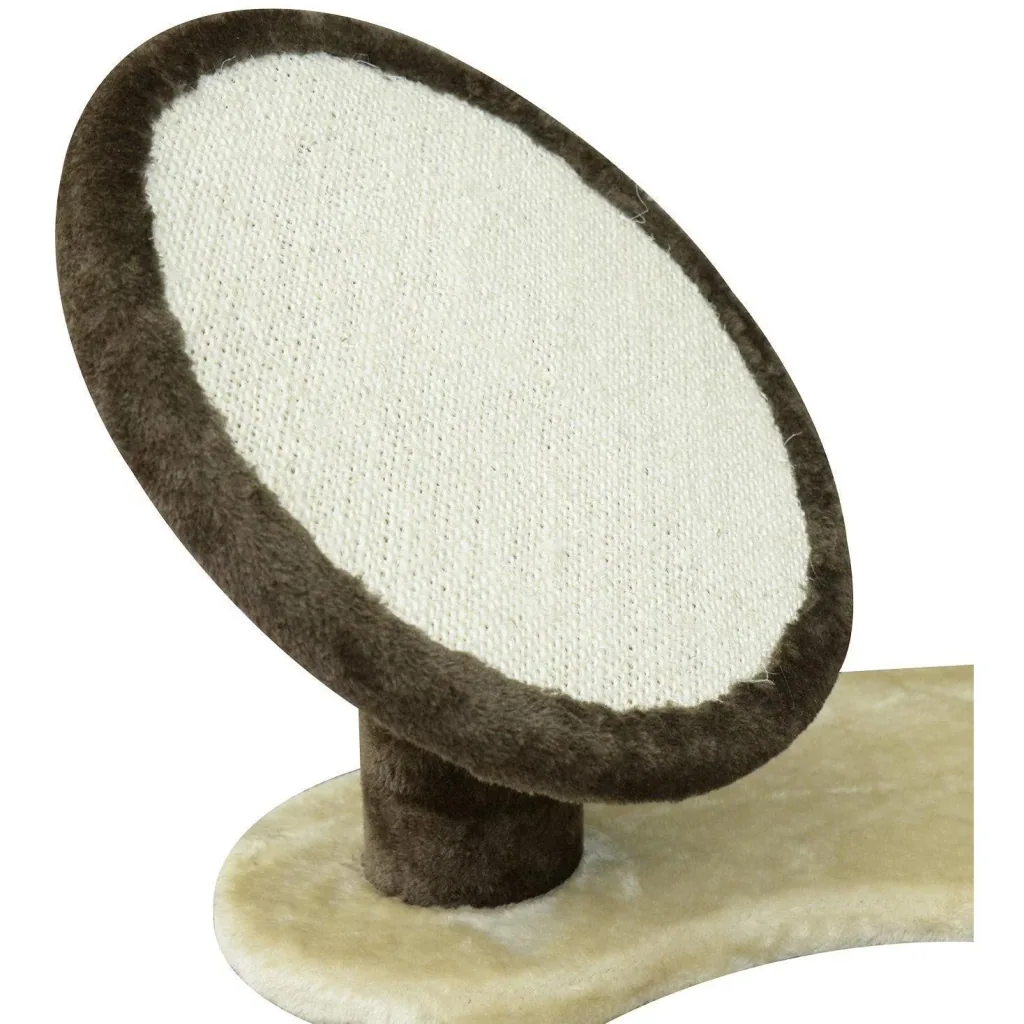 Katzenbaum Sisalsäulen 65x50x153 cm creme-kaffebraun