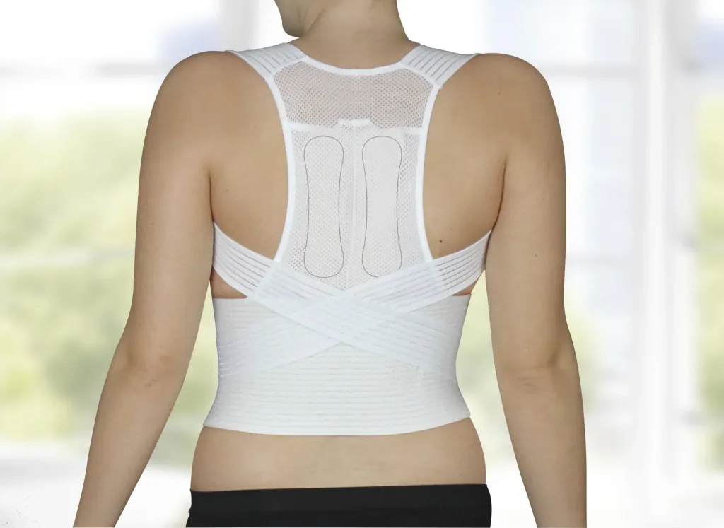 Geradehalter mit Stützgürtel