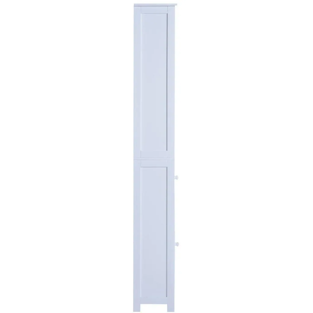Badschrank 34x24x170cm Badezimmerschrank Badregal