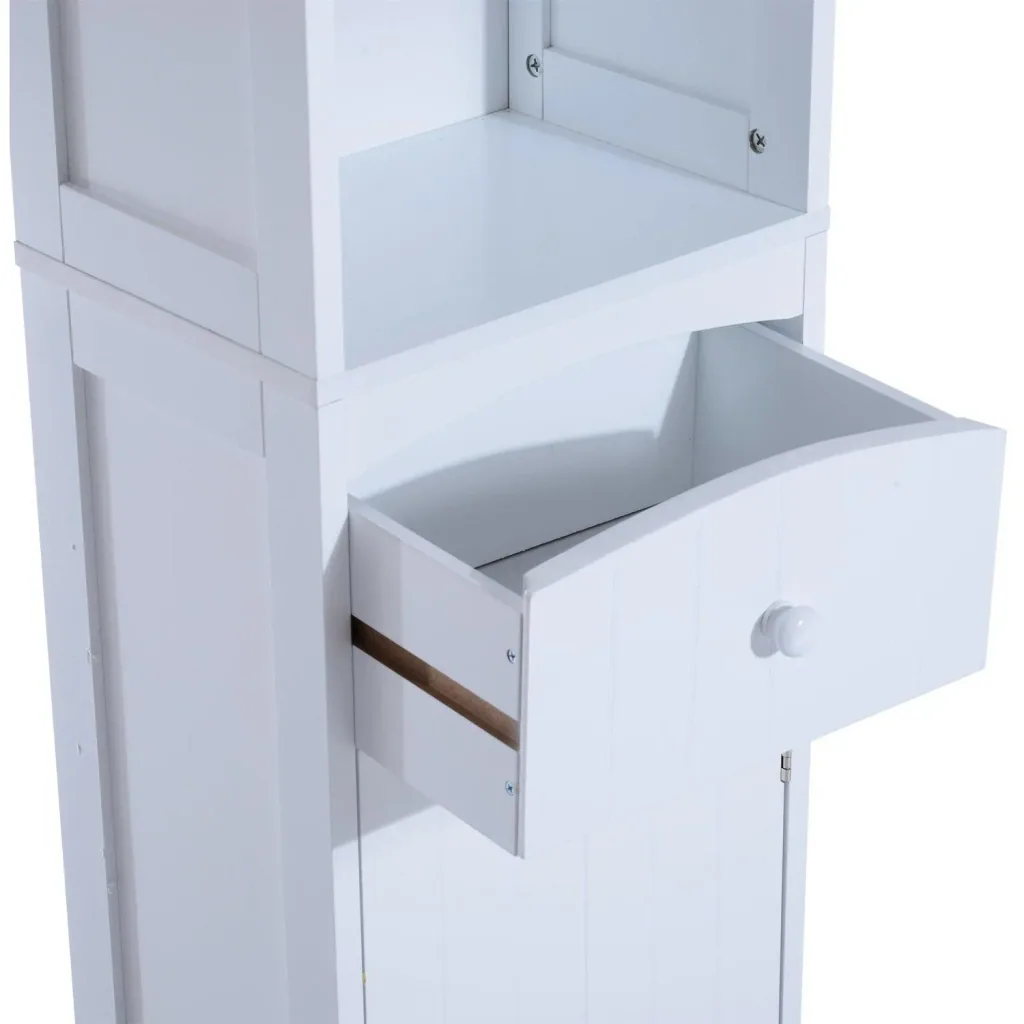 Badschrank 34x24x170cm Badezimmerschrank Badregal