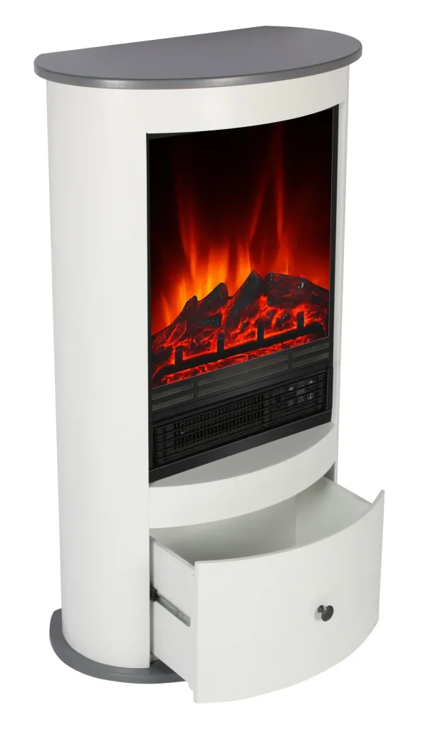 Elektro-Kamin "Wien II", Weiß