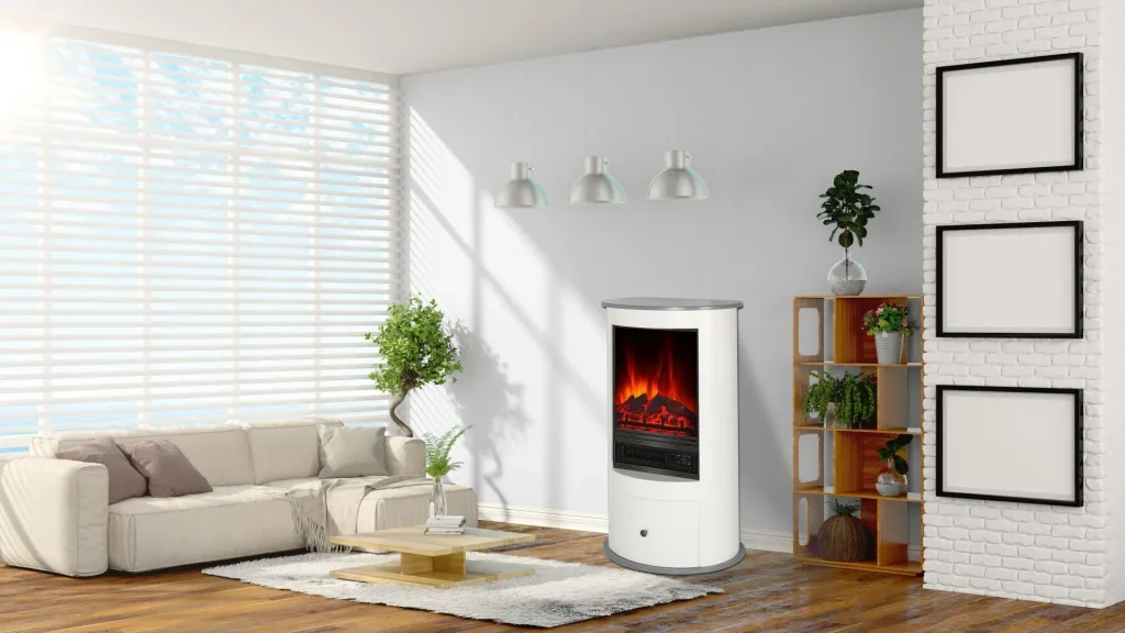 Elektro-Kamin "Wien II", Weiß