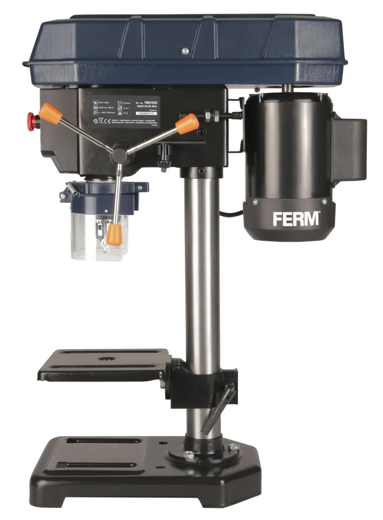TDM1026 Tischbohrmaschine 350W - Sicherheitsschalter - mit 5 Geschwindigkeitsmodi