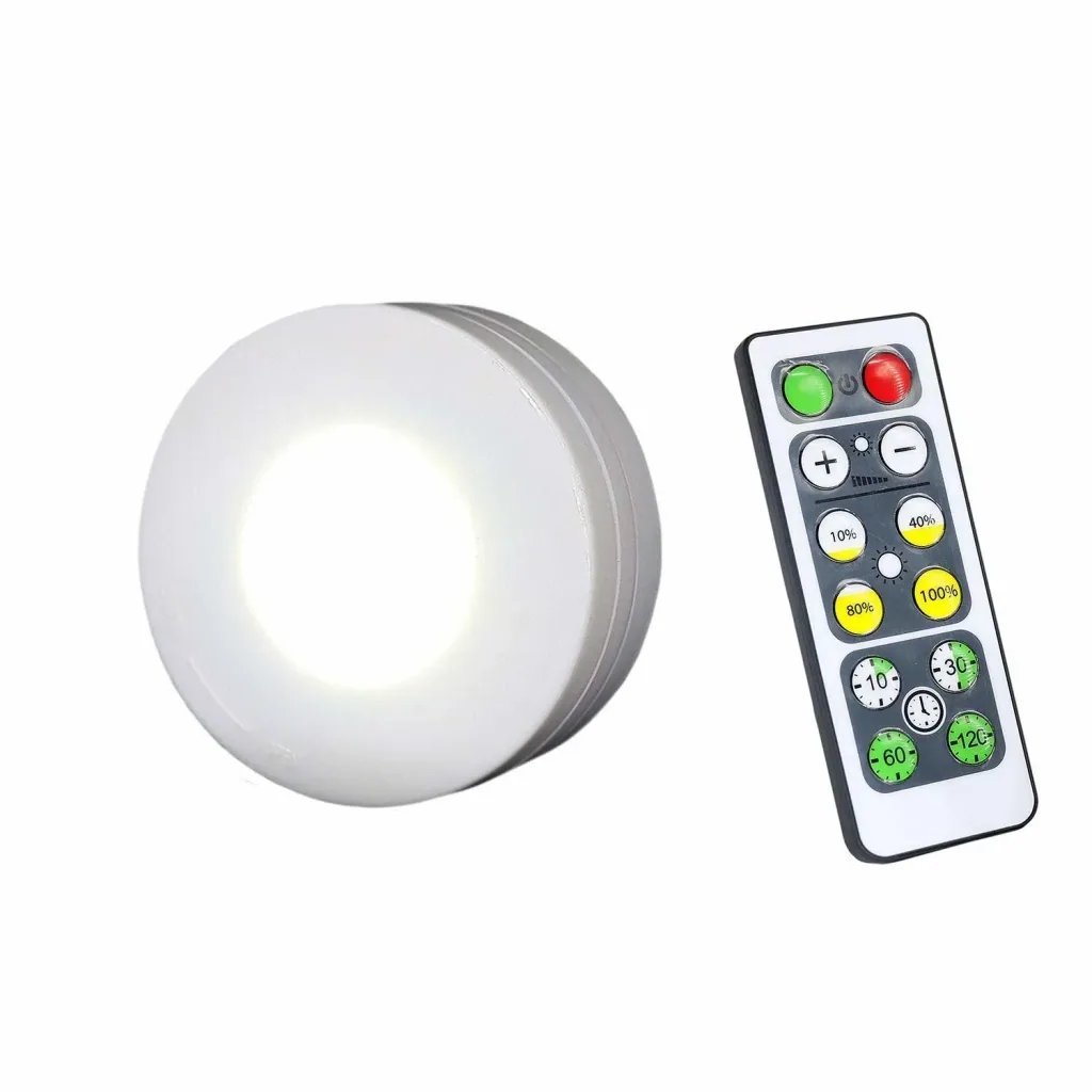 LED Lichter mit Fernbedienung – 3er Set