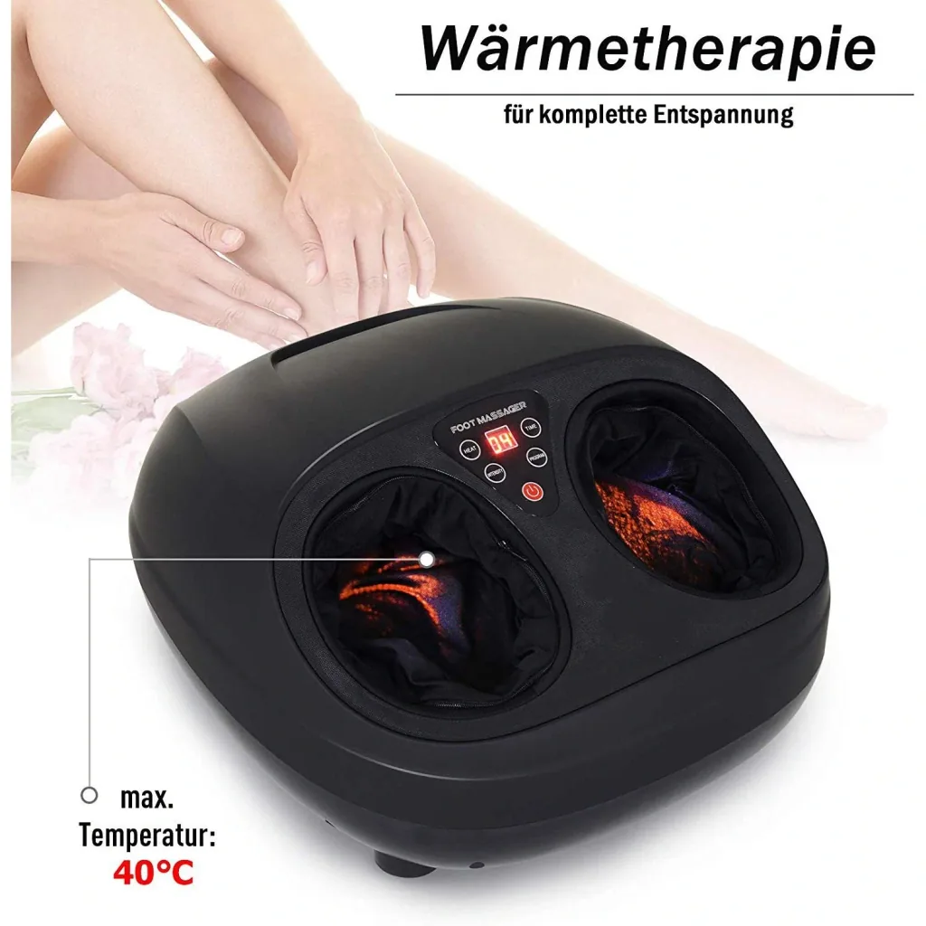 Fußmassagegerät mit Wärmefunktion