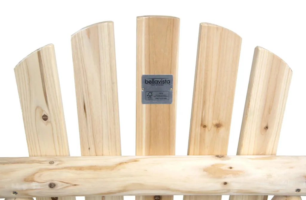 Bank 2-Sitzer mit Tisch Timber FSC 100%