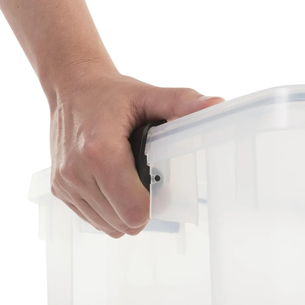 Wasserdichte Box AT-SD C/C/Bk, transparent, 20 Liter, 3er Set