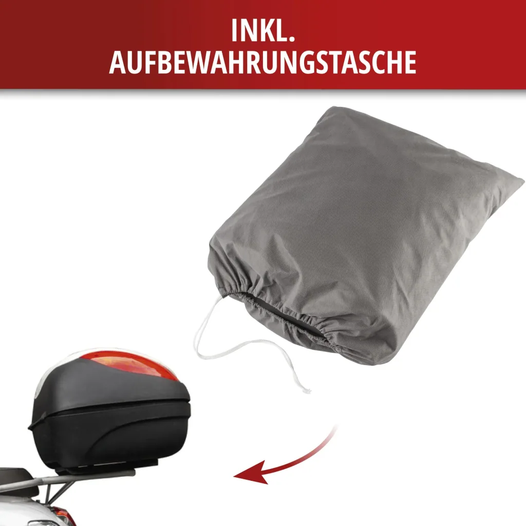 Motorradgarage Enduro - Grösse XL - 255 x 110 x 135 cm - PVC