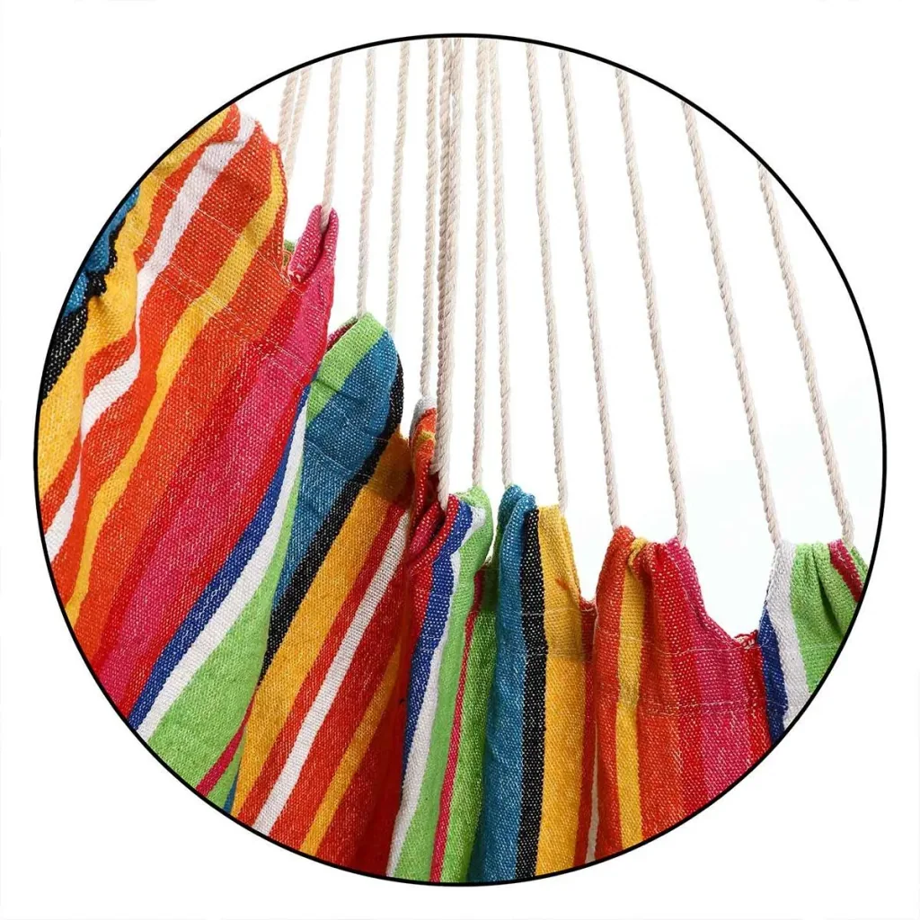 Hängesessel bunt 185x130x155cm