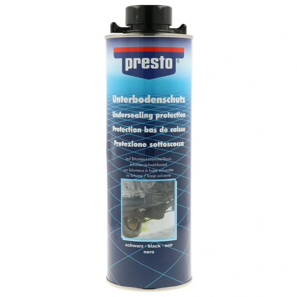 Unterbodenschutz Bitumen, Farbe schwarz, 1000 ml Spritzpistolendose