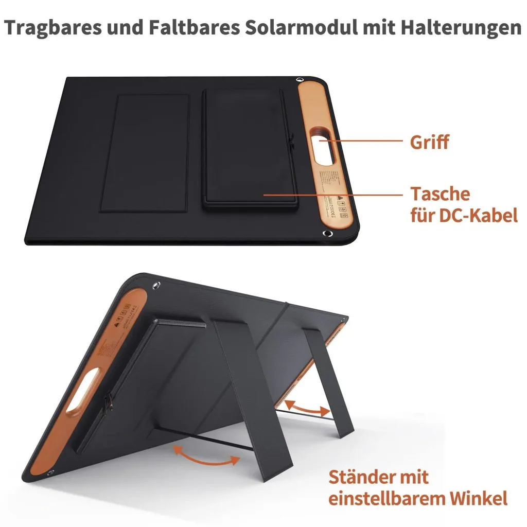 Faltbares Solarpanel SolarSaga 100