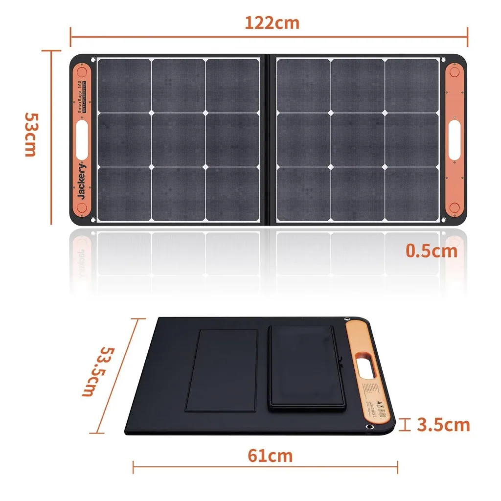 Faltbares Solarpanel SolarSaga 100