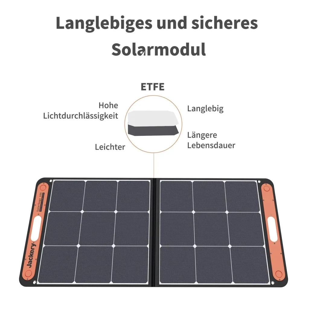 Faltbares Solarpanel SolarSaga 100