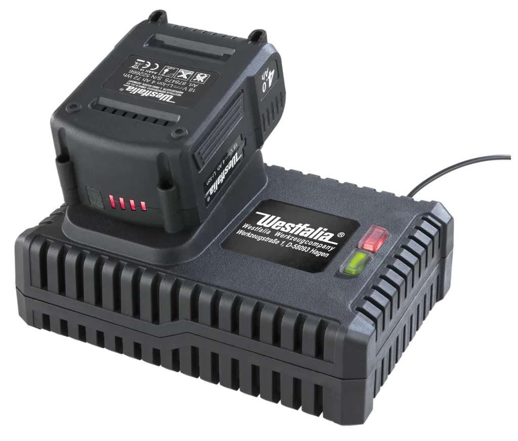 Akku-Walzenmäher „GM 38/18“, inklusive 18 Volt LI-ION-Akku 4,0 AH und Schnell-Ladegerät, Spar-Set