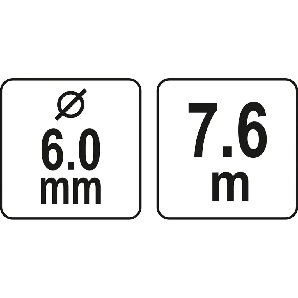 Abflussentstopfer mit Bohrer - 7,6m