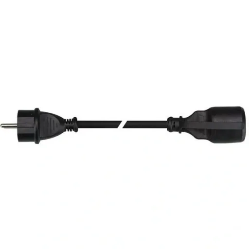 Verlängerungskabel - 15M - Gummi - Erdungsstift - 3G1.5 - IP44