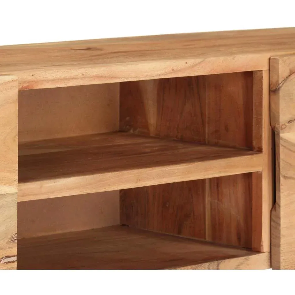 TV-Schrank 140x30x45 cm Akazienholz massiv