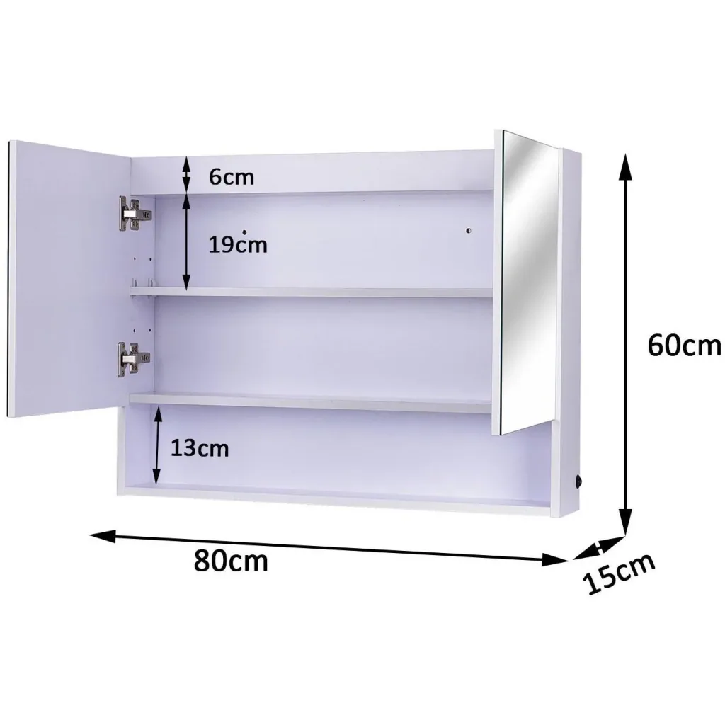 LED Spiegelschrank Lichtspiegel Wandspiegel 10W