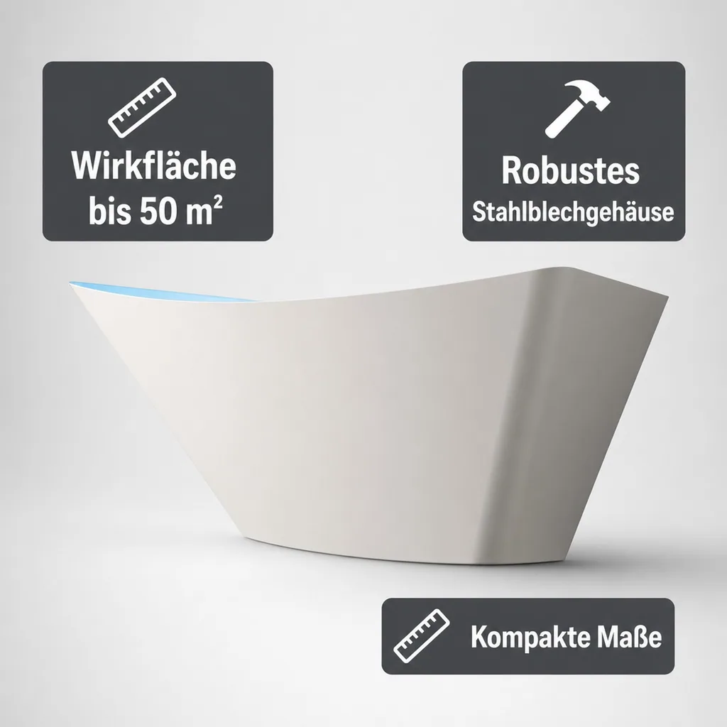 Insektenvernichter, Mückenlampe, Insektenlampe - GT 20, für 50 m² | Effektiv & Umweltfreundlich