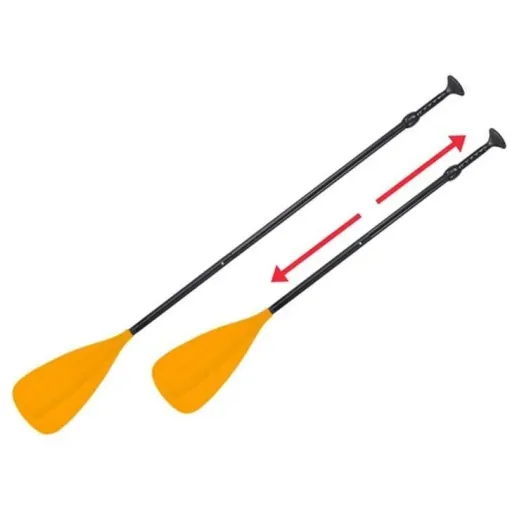 Special Edition Sup board set - 6-teilig mit FREE SUP Chair - bis zu 150 kg - 320 cm - Aufblasbar - Orange/Schwarz