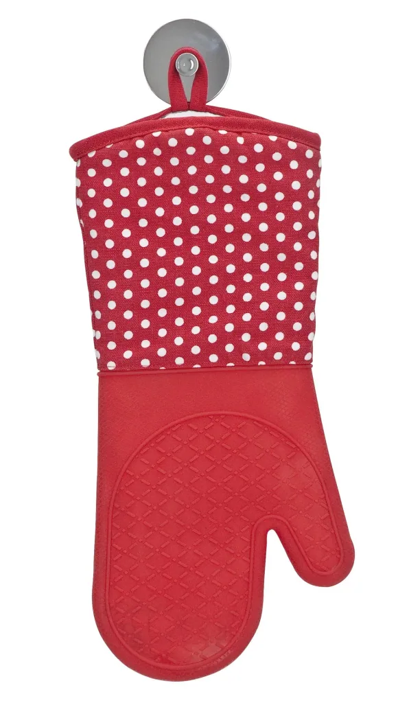 Topfhandschuhe Silikon Rot 1 Paar