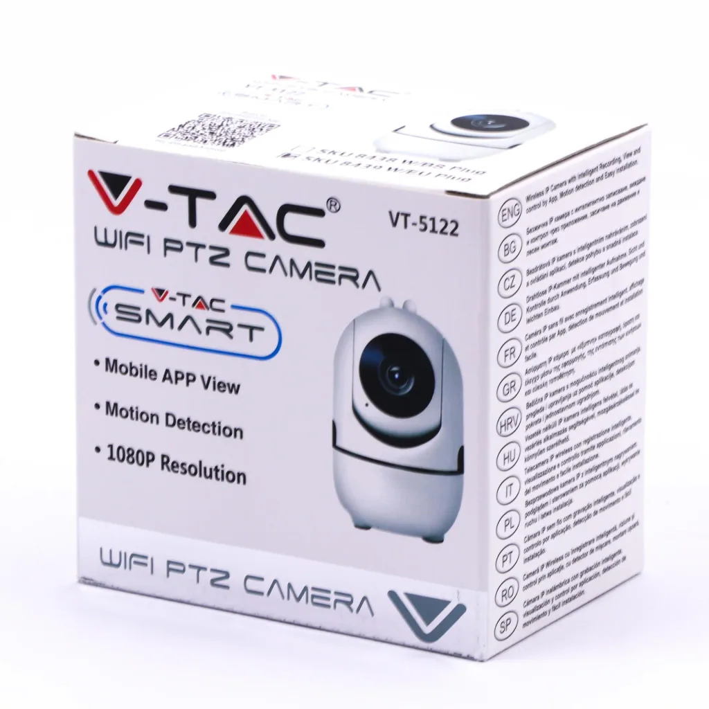 VT-5122 IP-Kamera - Innenbereich - Schwenken/Neigen - Automatische Nachführung - 10M Nachtsicht - FHD 1080P