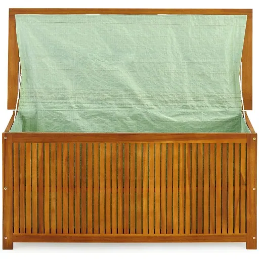 Stützkasten Akazienholz 117x50x59cm inkl. Innenplane