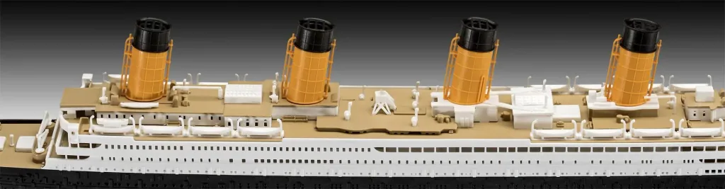 Modellbausatz RMS Titanic + 3D Puzzle (Iceberg) im Maßstab 1/600 - 156 Teile