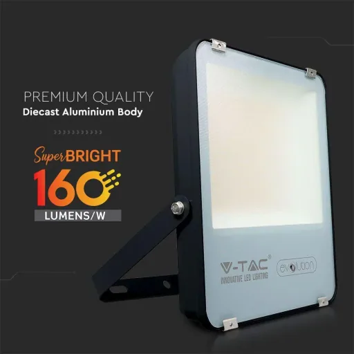 VT-49611 LED-Flutlichtstrahler - 100 W - 16000 Lm - 4000K - schwarz