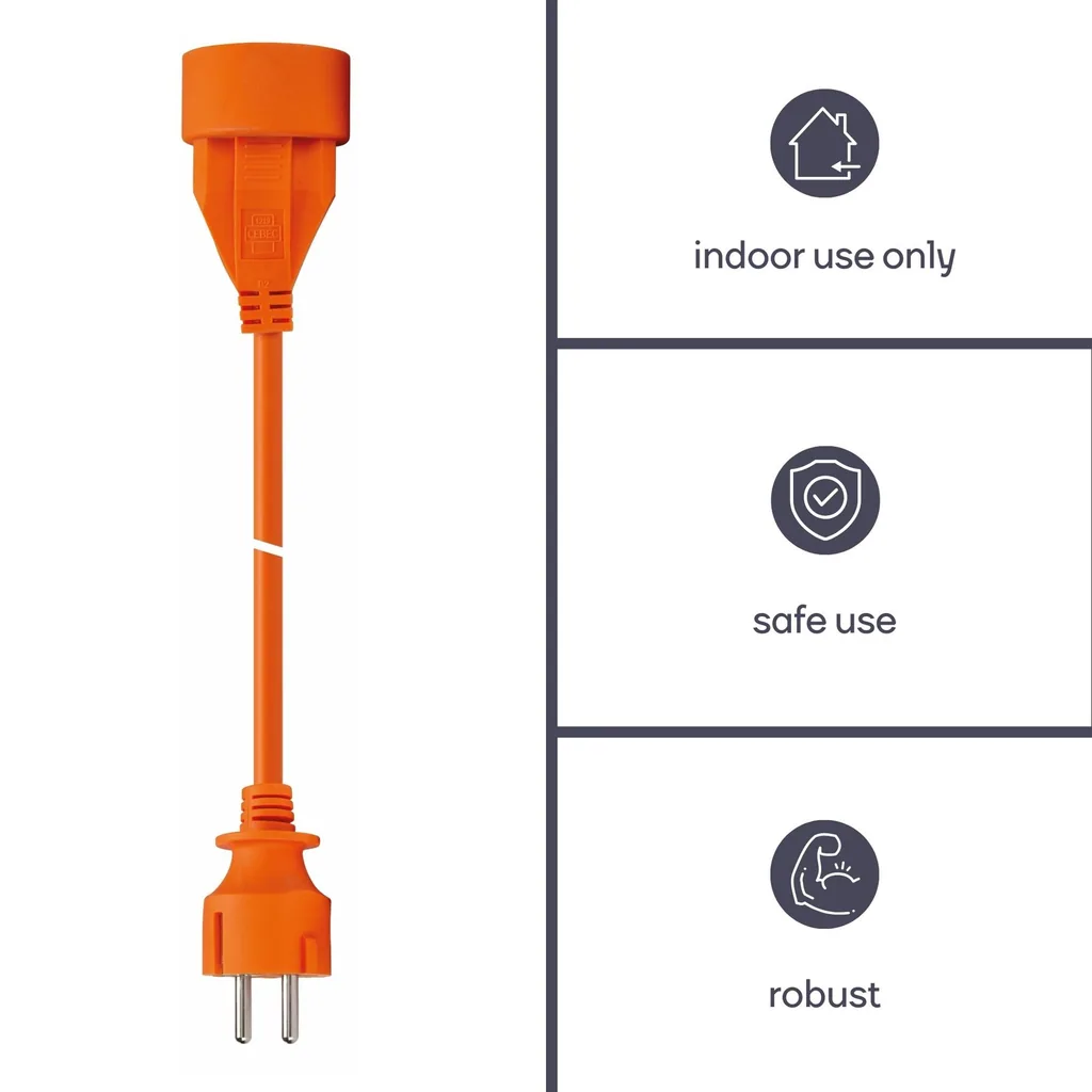 Verlängerungskabel 40 m Orange Penaarde