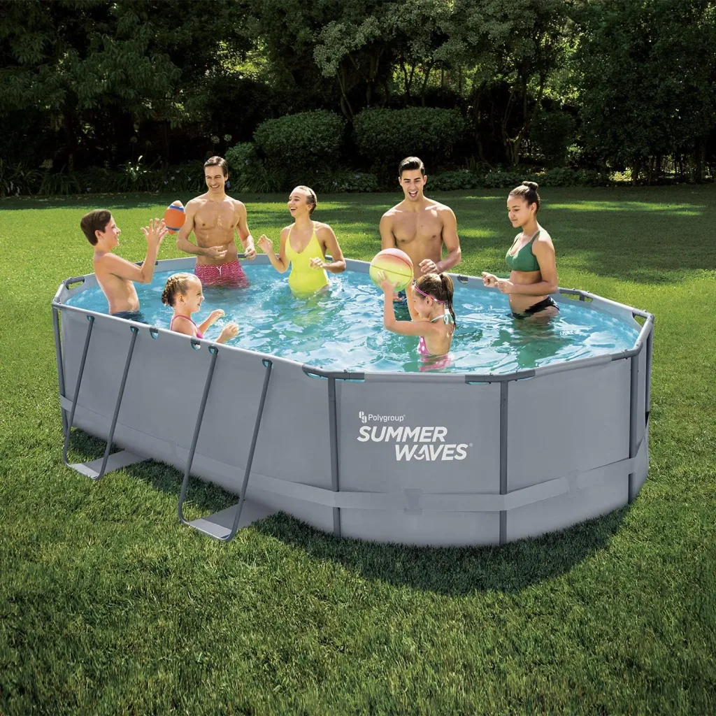 Active Frame Pool 488 x 305 x 107 cm anthrazit