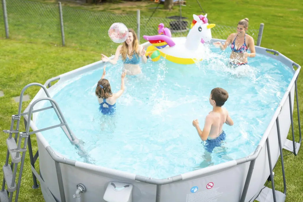 Active Frame Pool 488 x 305 x 107 cm anthrazit