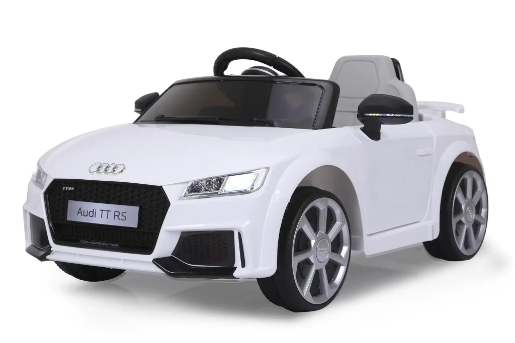 Ride-on Kinderfahrzeug, Audi TT RS, 12 Volt, Weiß