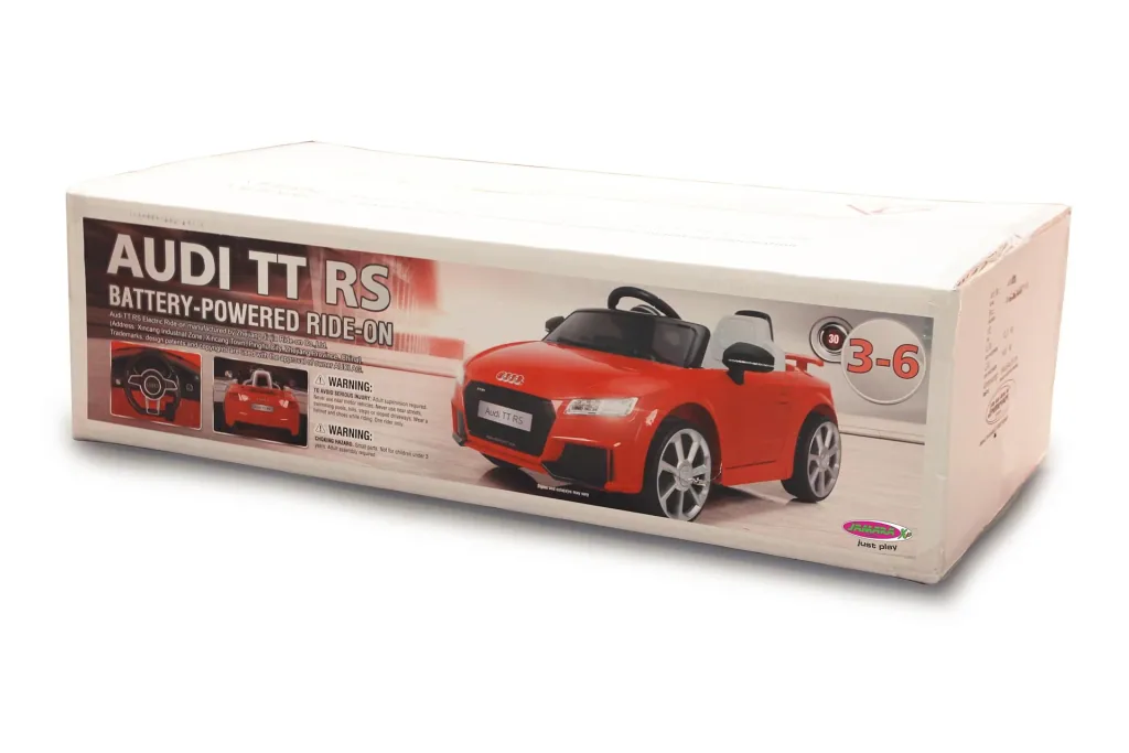Ride-on Kinderfahrzeug, Audi TT RS, 12 Volt, Weiß