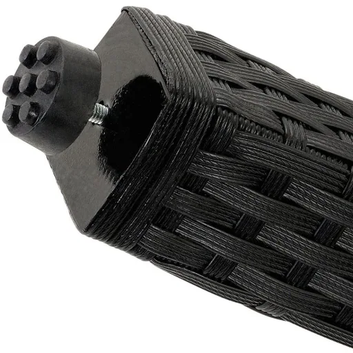 Polyrattan Sitze 17 Stück schwarz stapelbar