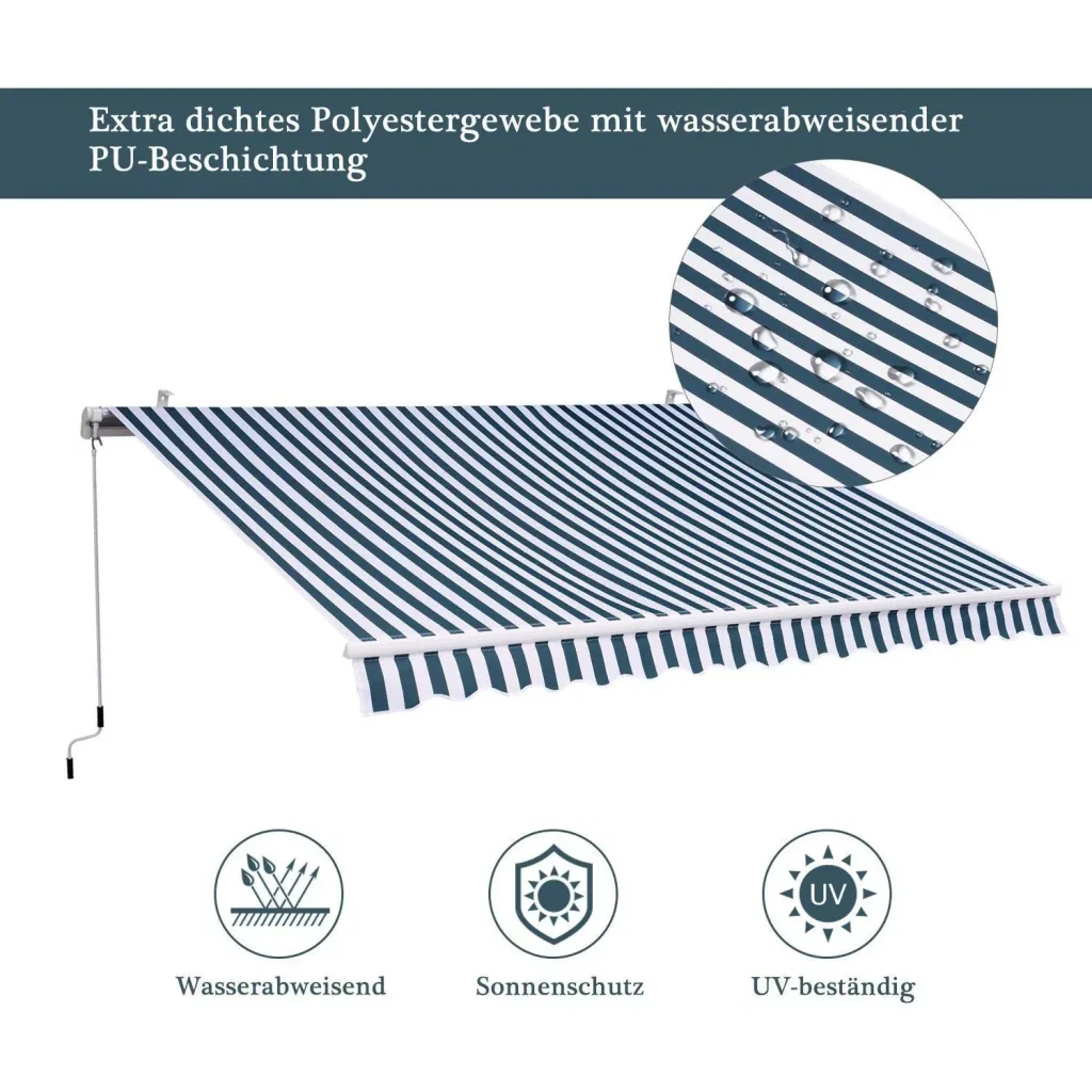 Gelenkarmmarkise für Wandmontage