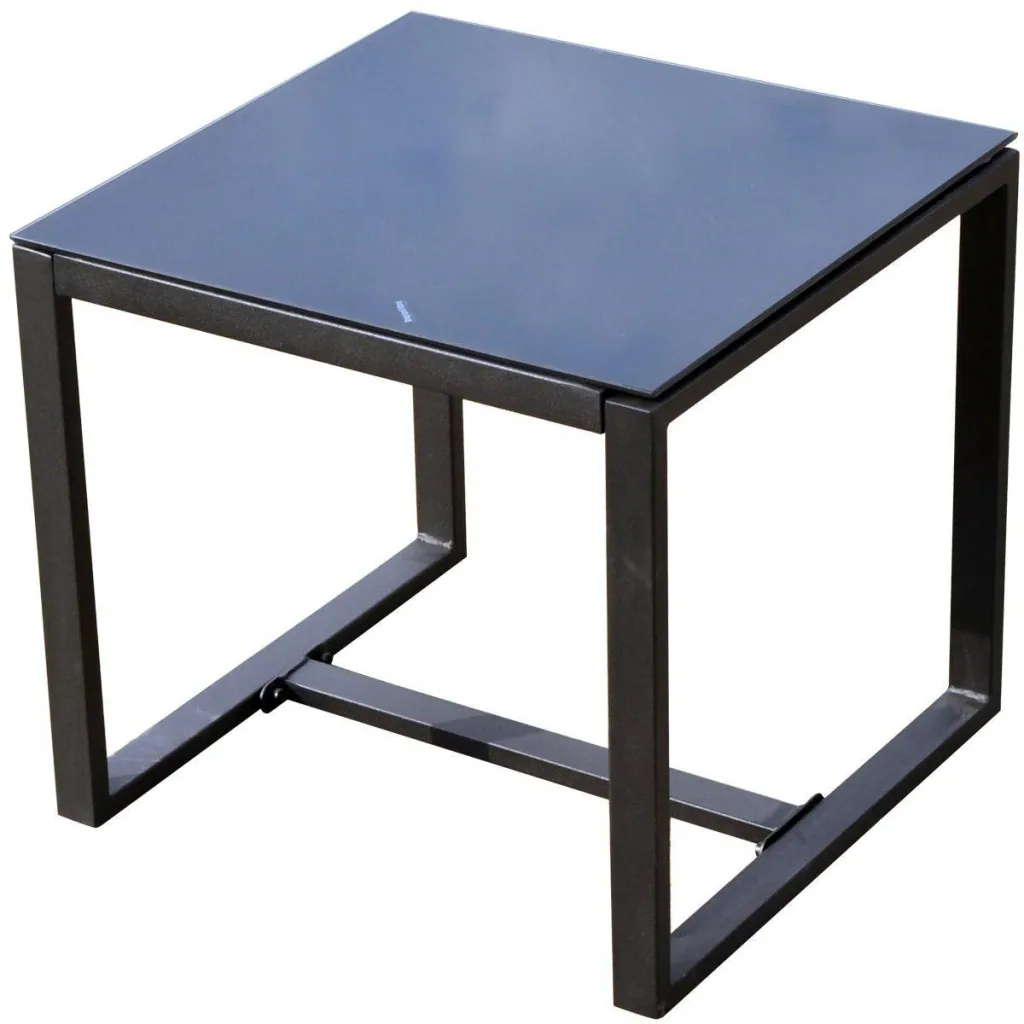 Sitzgruppe Polyrattan Gartenset 5 tlg, mit Kissen Schwarz