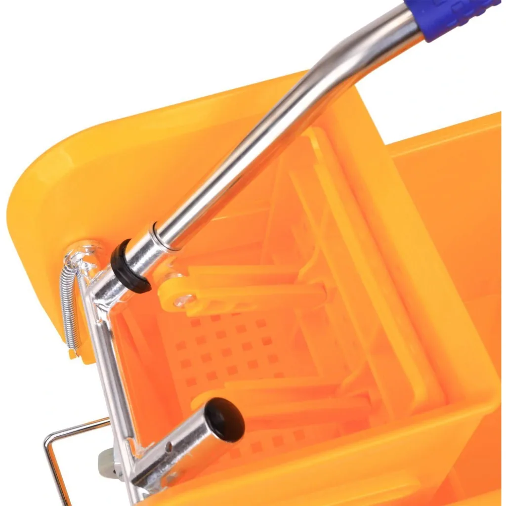 Putzwagen Putzeimer mit Presse 20L Gelb