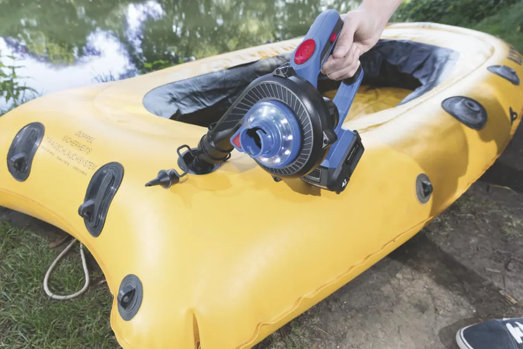 Multifunktionsgebläse 18 Volt Li-ion AMG 18 inklusive 1 Akku 2,0 Ah und Ladegerät