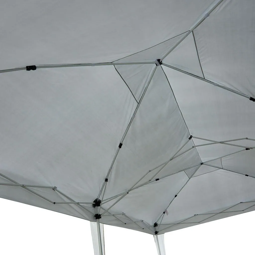 Faltpavillon Pavillon Partyzelt Gartenzelt inkl. 4 Seitenteile Weiß 3x6m