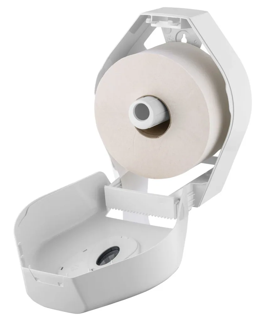 Toilettenpapierhalter, Klopapierhalter, Toilettenpapierspender - PQMidiJ, Großrollenspender midi, Kunststoff