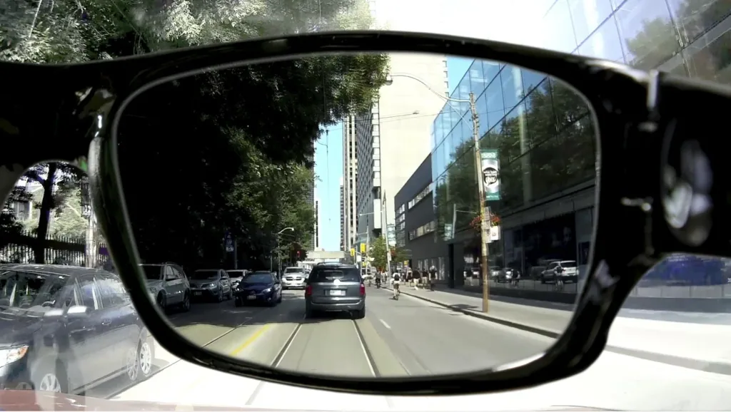 Polarisierte Sonnenbrille "HD Polar View", Schwarz