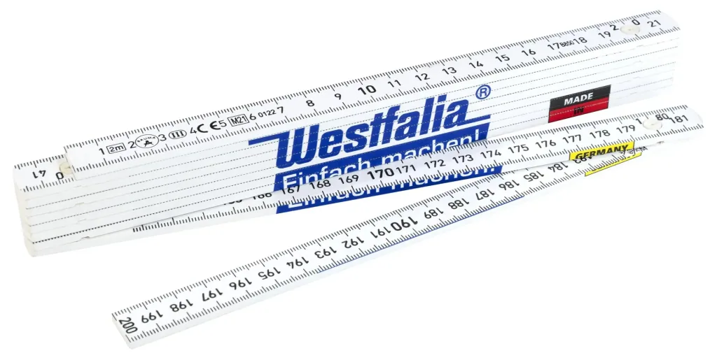 Kunststoff Gliedermaßstab 2 m