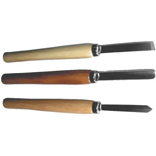 Drechselbank-Set 3-teilig - 370W - 150x28x35cm