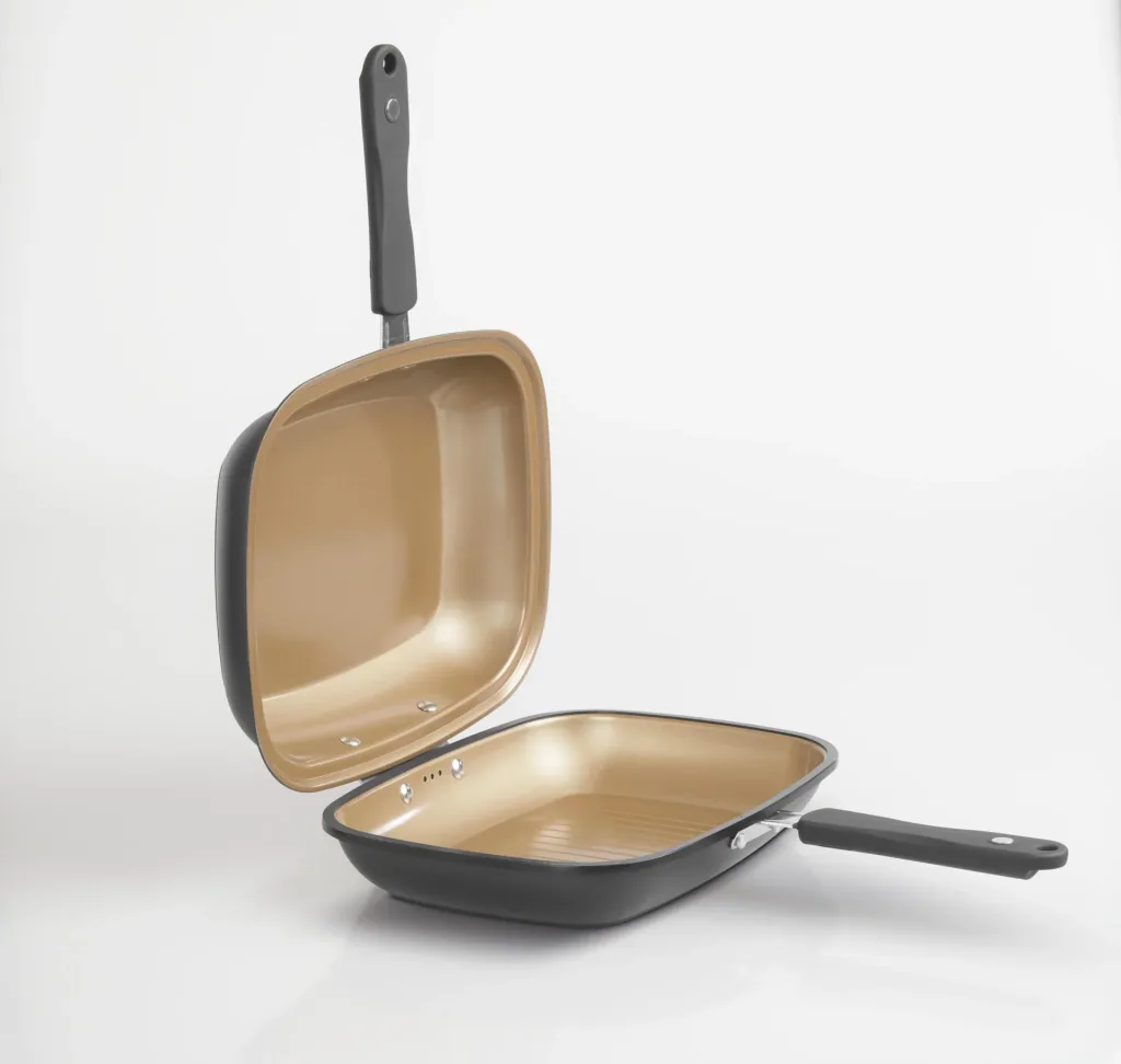 Black Doubletta Wendepfanne Deluxe Set