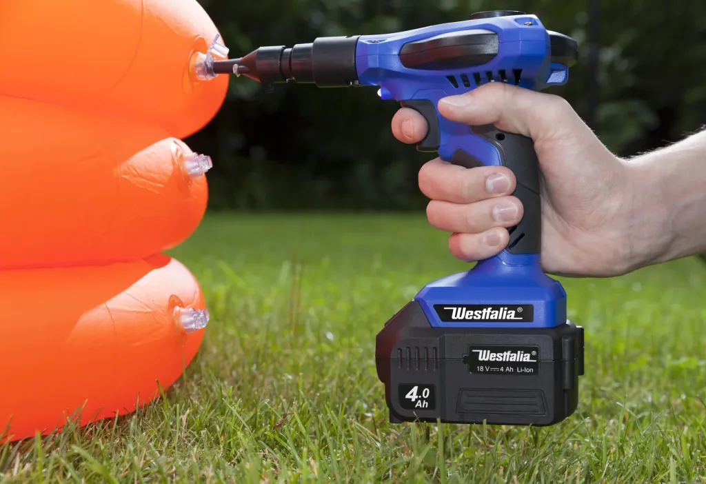Akku-Luft-/Volumenpumpe 18 Volt Li-Ion ALP18 -ohne Akku und Ladegerät-