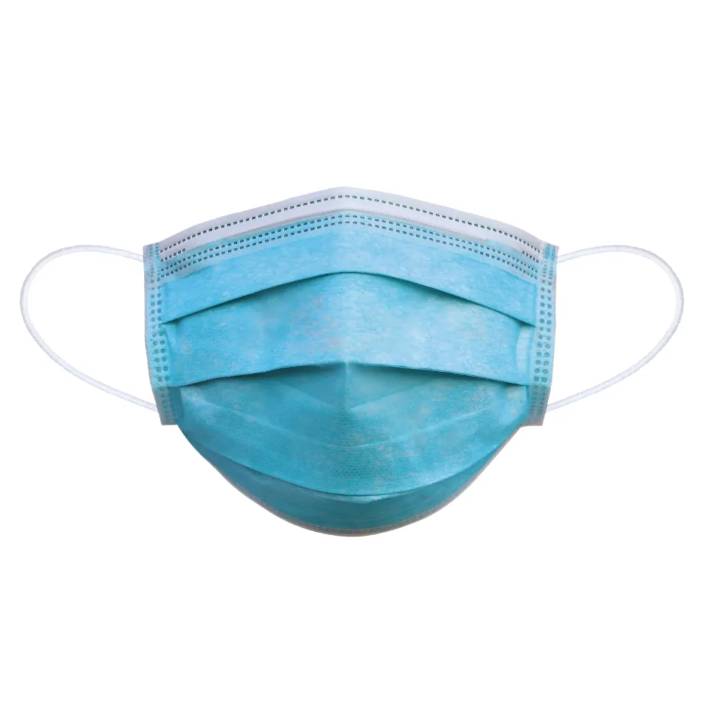 Mundschutz 3-lagig, 10-er Pack, Blau